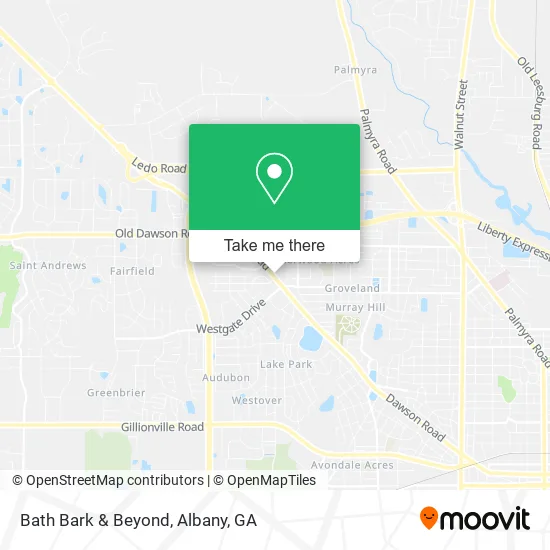 Mapa de Bath Bark & Beyond