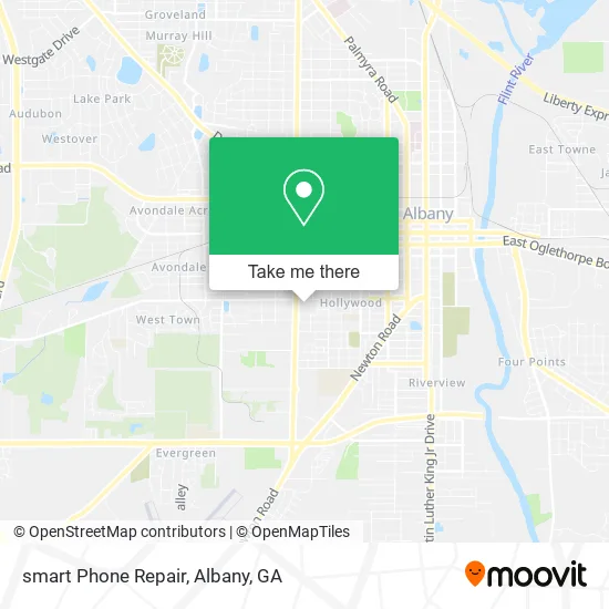 smart Phone Repair map