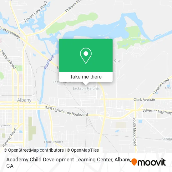 Mapa de Academy Child Development Learning Center