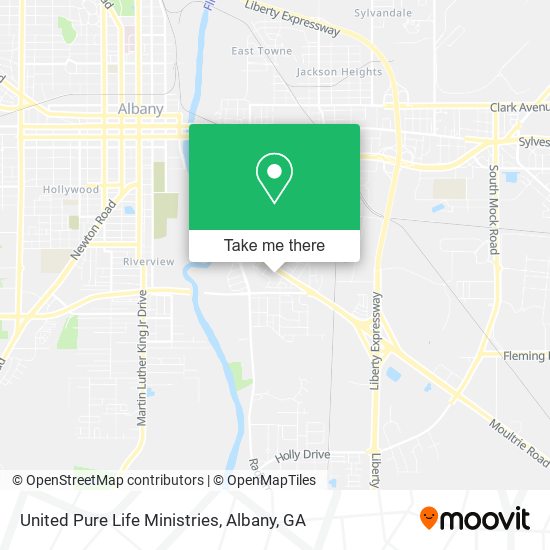 United Pure Life Ministries map