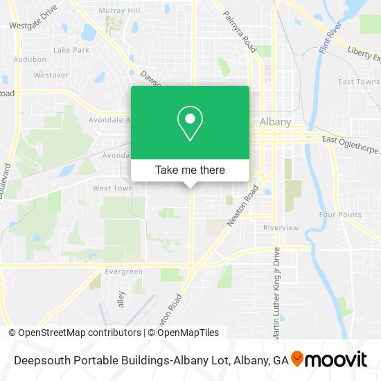 Mapa de Deepsouth Portable Buildings-Albany Lot