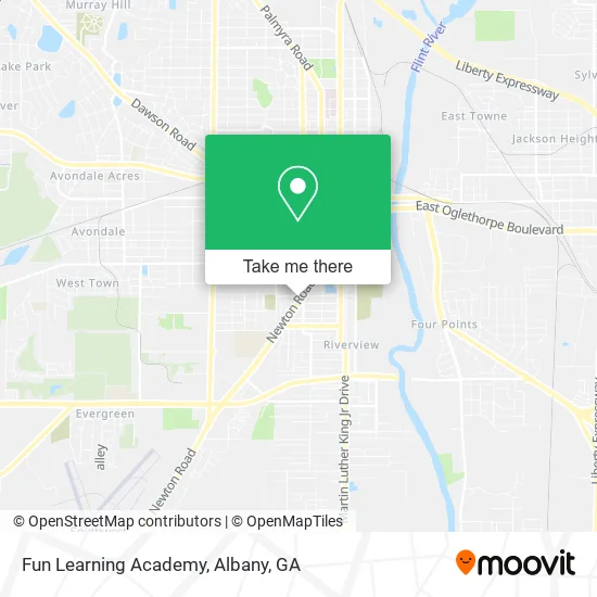 Fun Learning Academy map