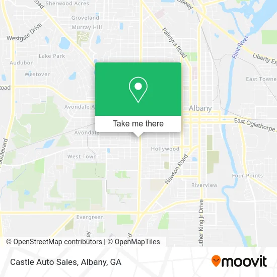 Castle Auto Sales map