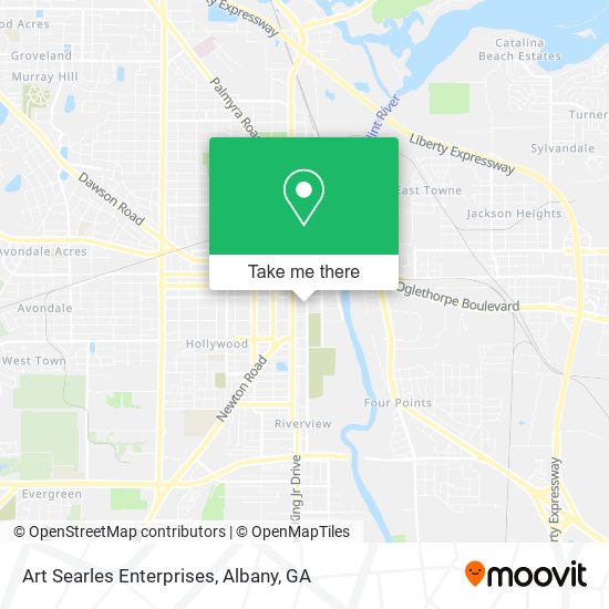 Art Searles Enterprises map