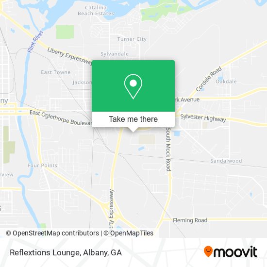 Mapa de Reflextions Lounge