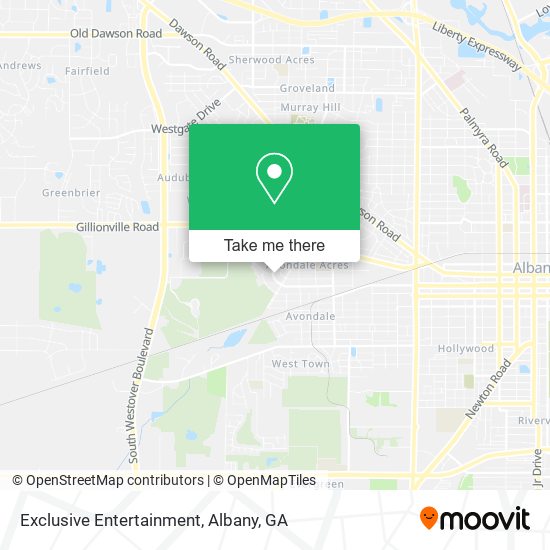 Exclusive Entertainment map