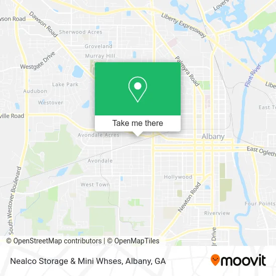 Nealco Storage & Mini Whses map