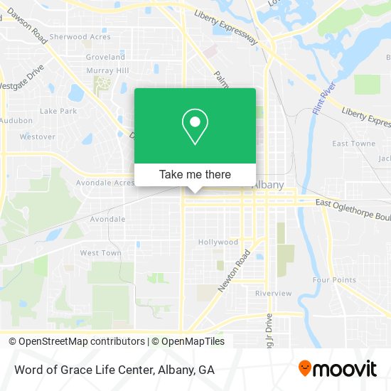 Word of Grace Life Center map