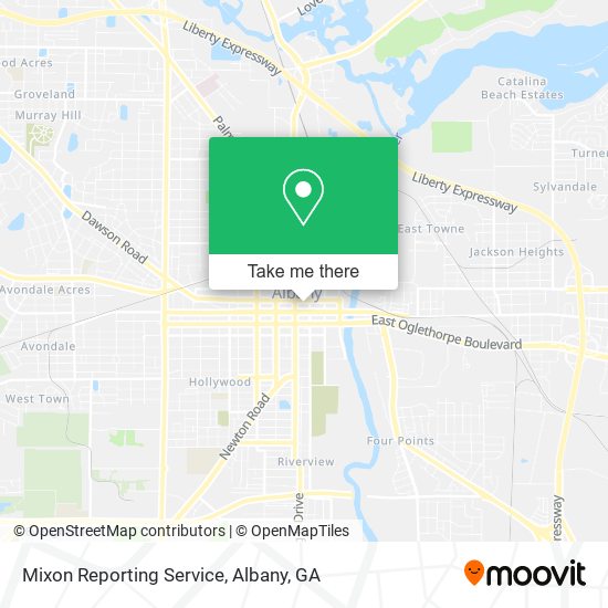 Mapa de Mixon Reporting Service