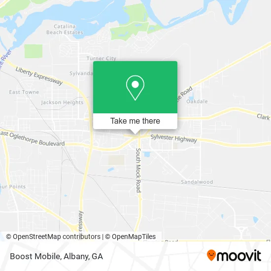 Boost Mobile map