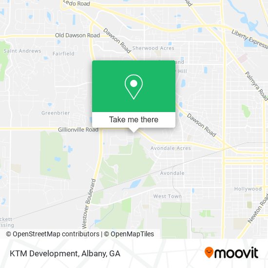 Mapa de KTM Development