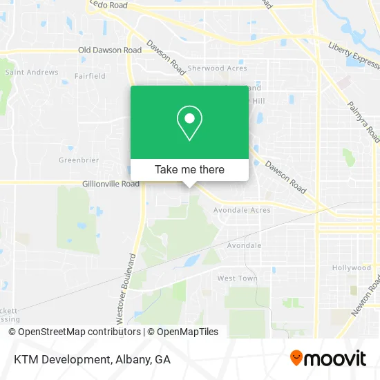 Mapa de KTM Development