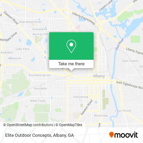 Elite Outdoor Concepts map