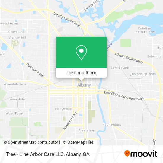 Tree - Line Arbor Care LLC map