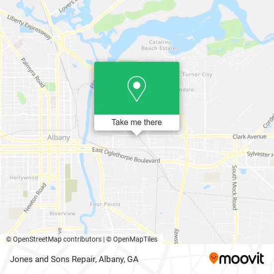 Mapa de Jones and Sons Repair