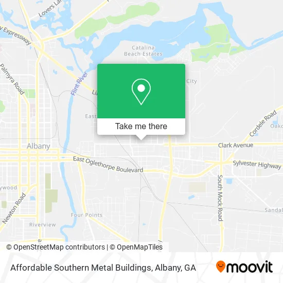 Mapa de Affordable Southern Metal Buildings