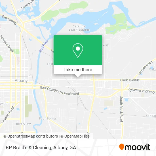 Mapa de BP Braid's & Cleaning