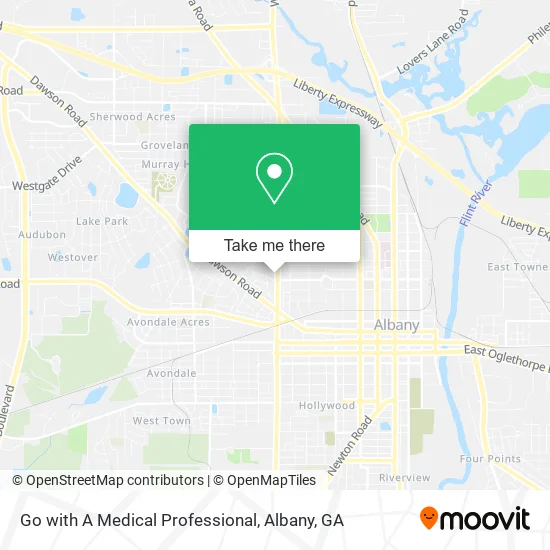 Go with A Medical Professional map