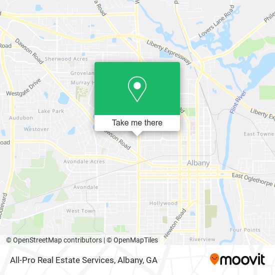 All-Pro Real Estate Services map