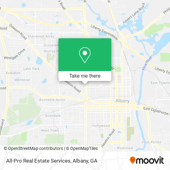 All-Pro Real Estate Services map
