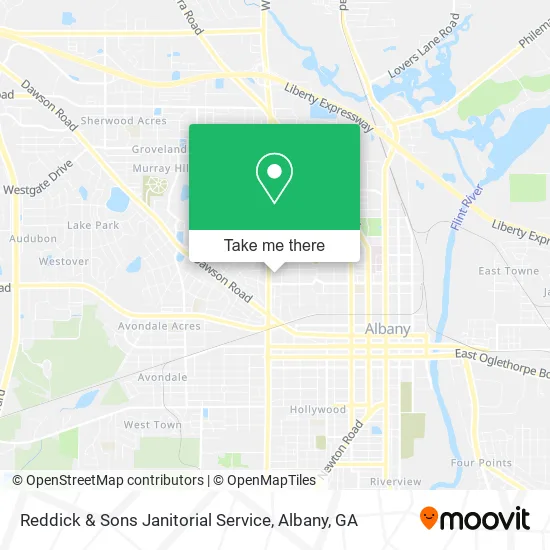 Mapa de Reddick & Sons Janitorial Service