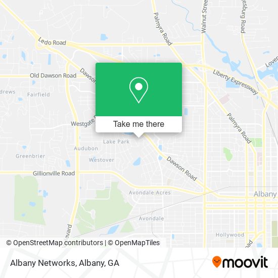 Albany Networks map