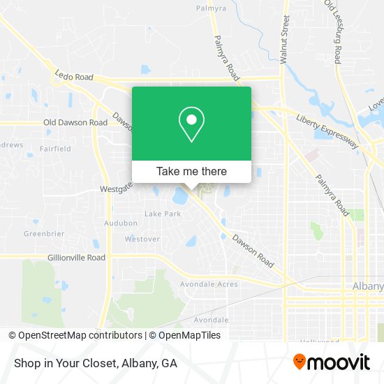 Shop in Your Closet map