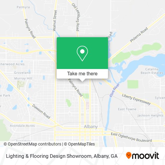 Lighting & Flooring Design Showroom map