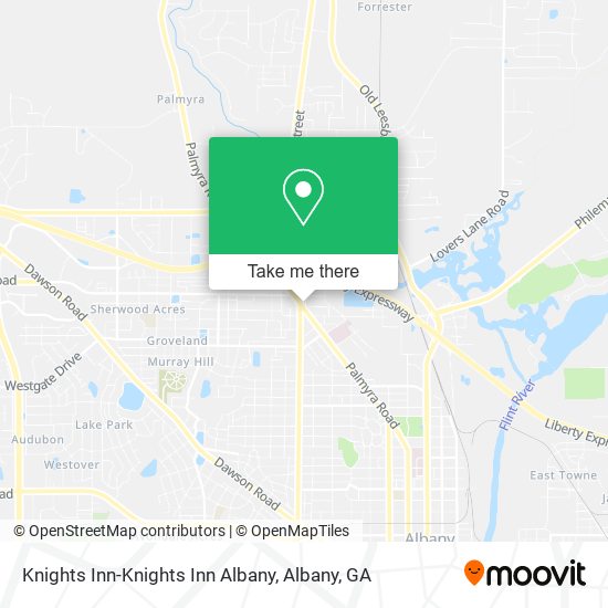 Mapa de Knights Inn-Knights Inn Albany