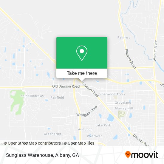 Sunglass Warehouse map