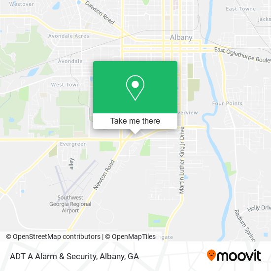 ADT A Alarm & Security map