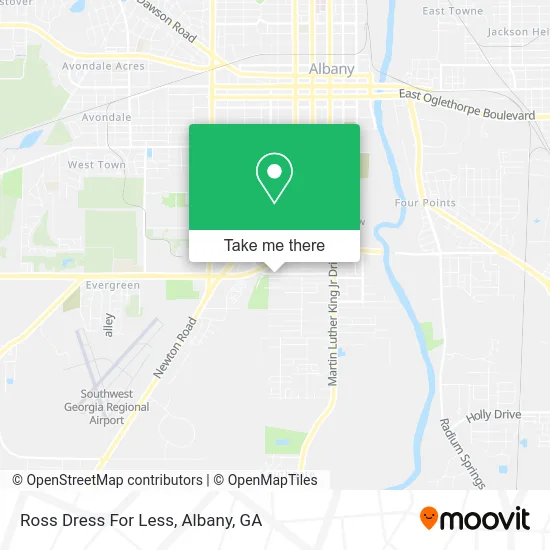 Ross Dress For Less map