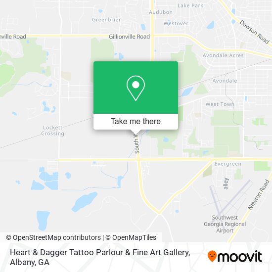 Heart & Dagger Tattoo Parlour & Fine Art Gallery map