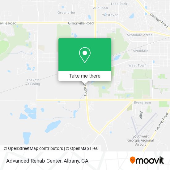 Mapa de Advanced Rehab Center