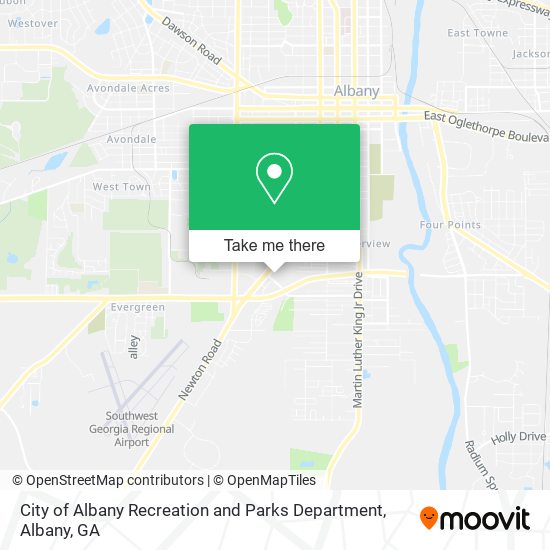 Mapa de City of Albany Recreation and Parks Department