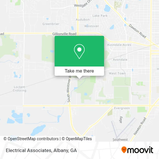 Electrical Associates map