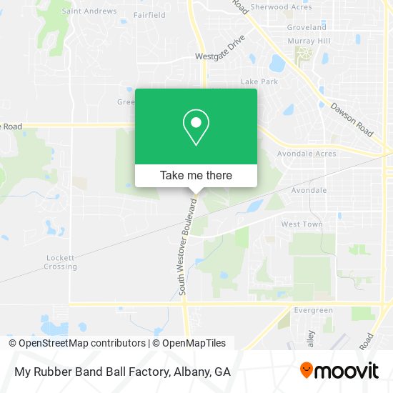 My Rubber Band Ball Factory map