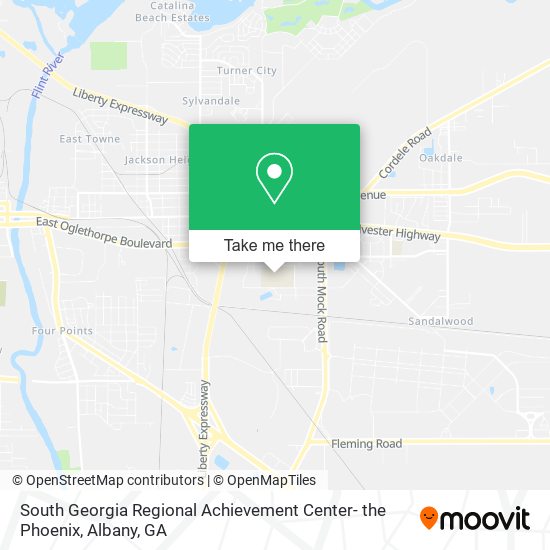 South Georgia Regional Achievement Center- the Phoenix map