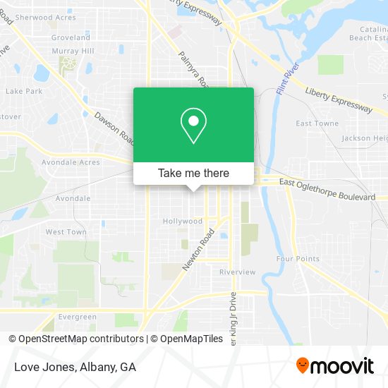 Love Jones map