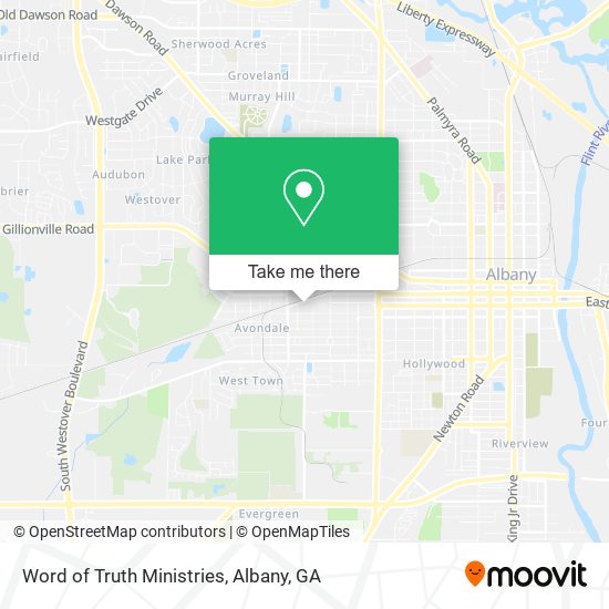 Word of Truth Ministries map
