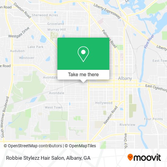 Mapa de Robbie Stylezz Hair Salon