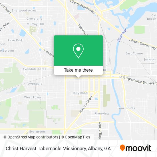 Mapa de Christ Harvest Tabernacle Missionary