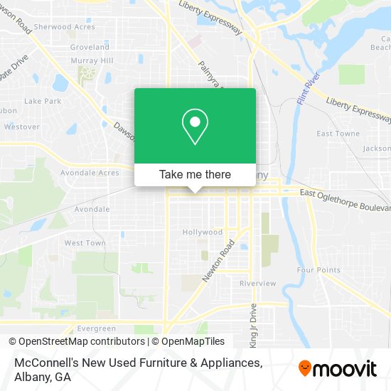 Mapa de McConnell's New Used Furniture & Appliances