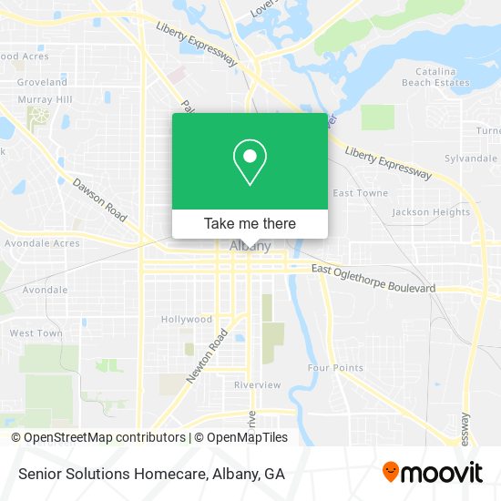 Senior Solutions Homecare map