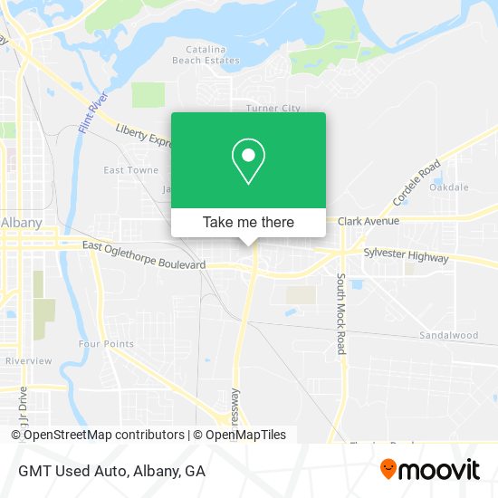 Mapa de GMT Used Auto