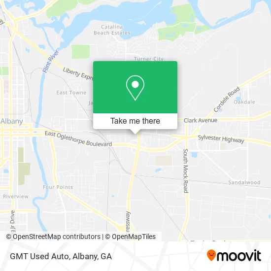 Mapa de GMT Used Auto