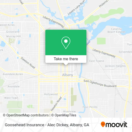Goosehead Insurance - Alec Dickey map