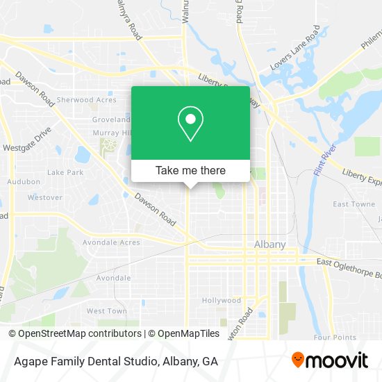 Mapa de Agape Family Dental Studio