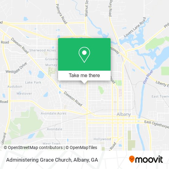 Administering Grace Church map