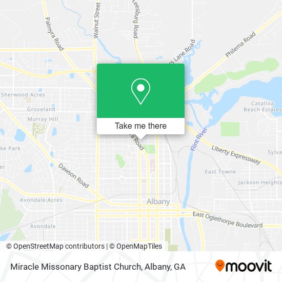 Mapa de Miracle Missonary Baptist Church
